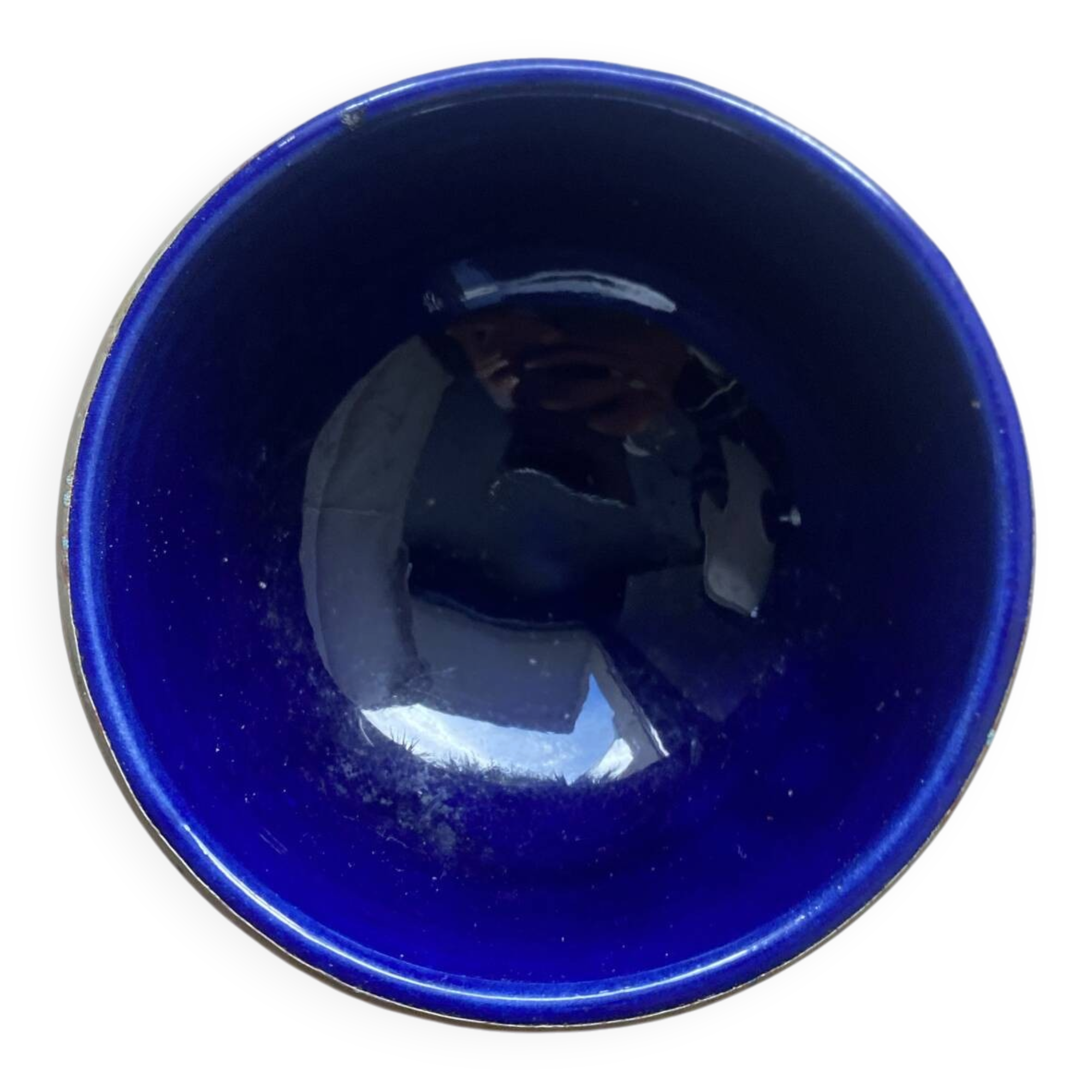 Moroccan blue ceramic bowl, in excellent condition.