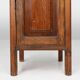 Nightstand or bedside table in pinewood, France ca. 1850