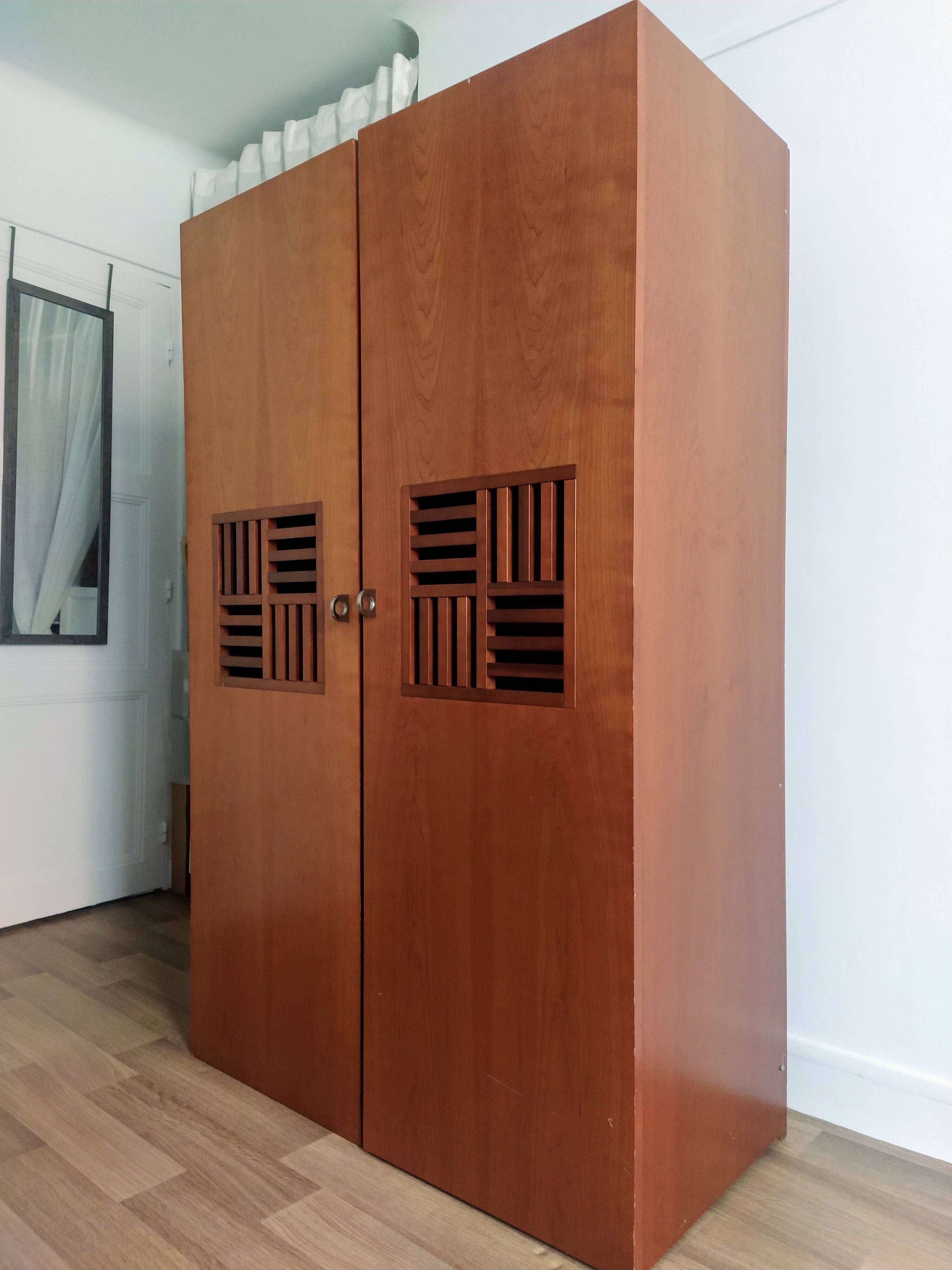 Roche Bobois retractable office cabinet