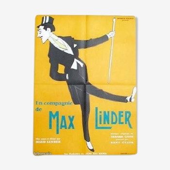 Poster Jan Mara 1963 film by max linder