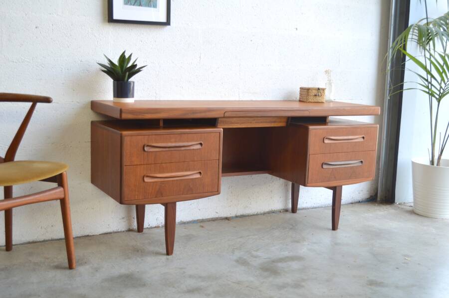 Teak desk by G-Plan 152cm