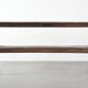 Banc de hall anglais antique du début du 19e siècle en chêne