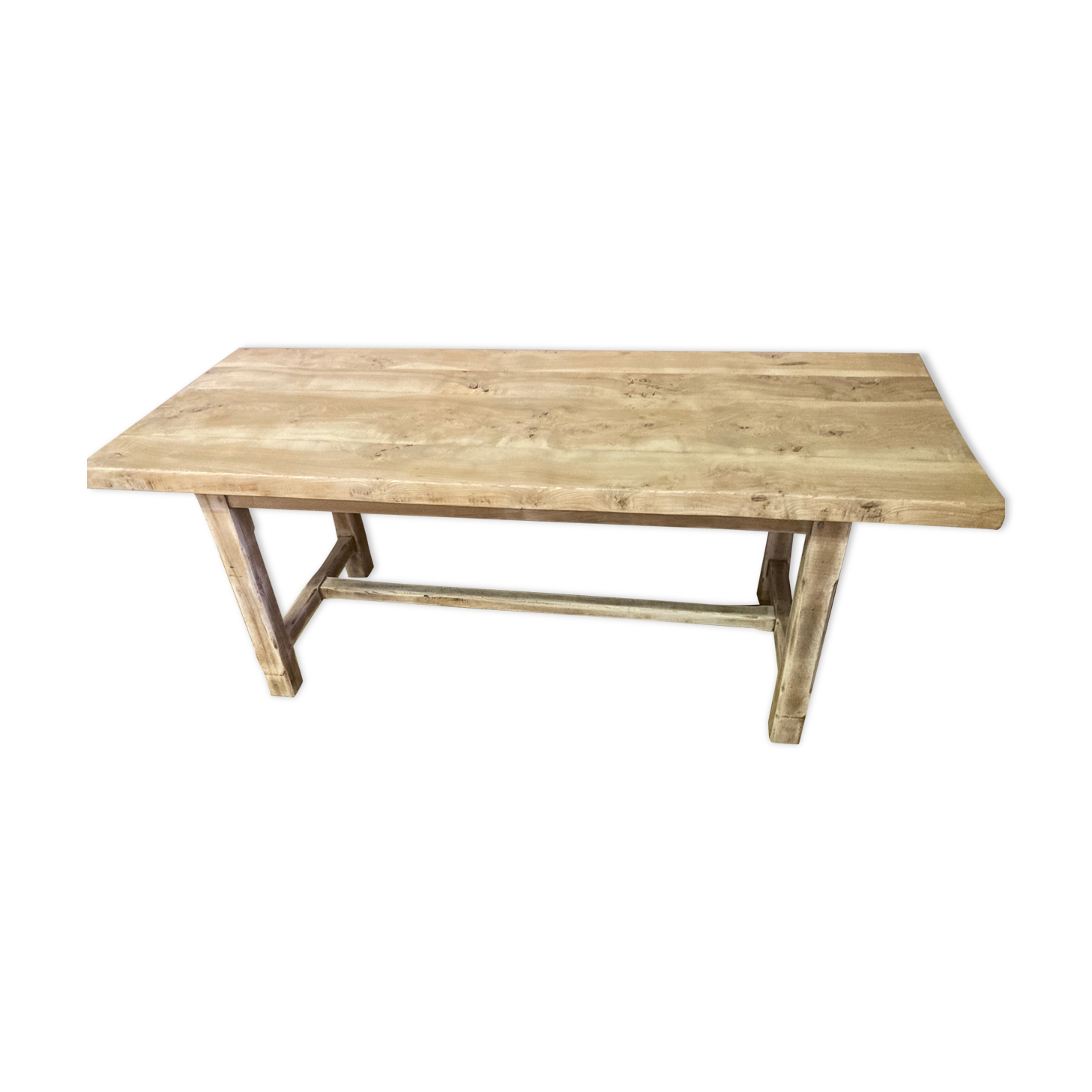 Farmhouse table bois brut