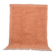 Peach Vintage Moroccan Rug 187 x 252 cm - Handmade Berber Wool Rug Boho