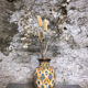 Vase Marocain Safi jaune et noir