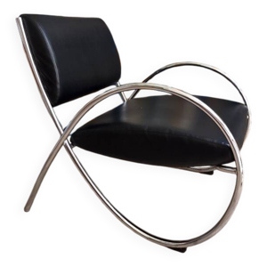 Fauteuil design vintage - tubulaire