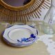 Set of 4 dessert plates Mona porcelain of Gien