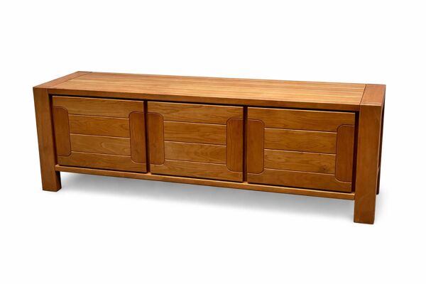 Enfilade en orme massif – Atelier Chauvin – années 60/70