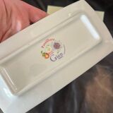 Gien Earthenware Empty Pocket Cup with Passion Flower Decor in New Box