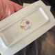 Gien Earthenware Empty Pocket Cup with Passion Flower Decor in New Box