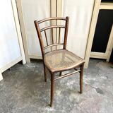 Wooden bistro chair and canning