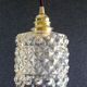 suspension of the 50s in engraved glass