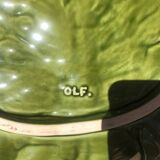 Cabbage leaf slip dish