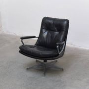 'Gentilina' swivel lounge chair by André Vandenbeuck for Strässle, 1960s