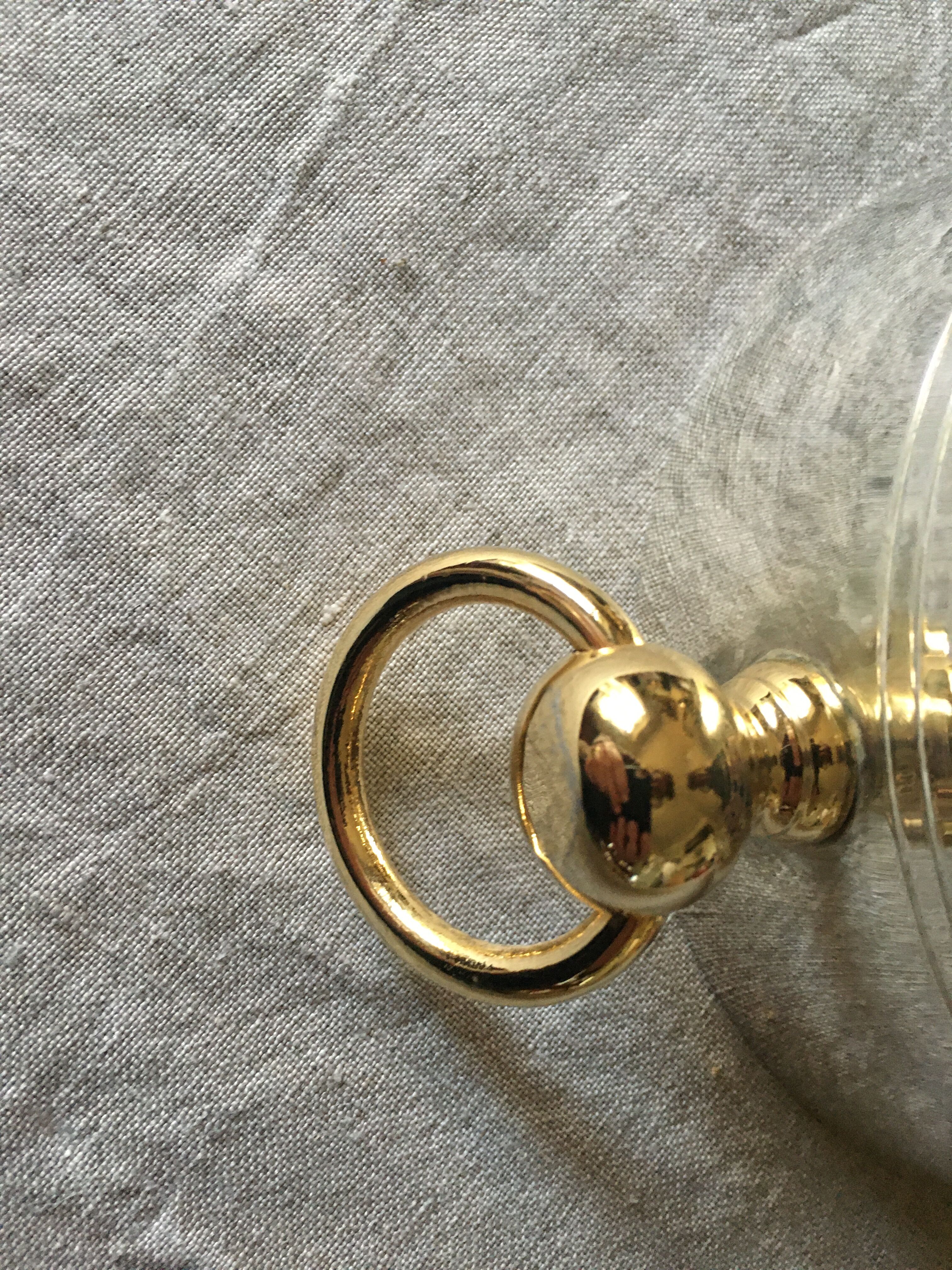 Silver metal ice bucket