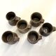 Stoneware coffee cups by Pierre Digan