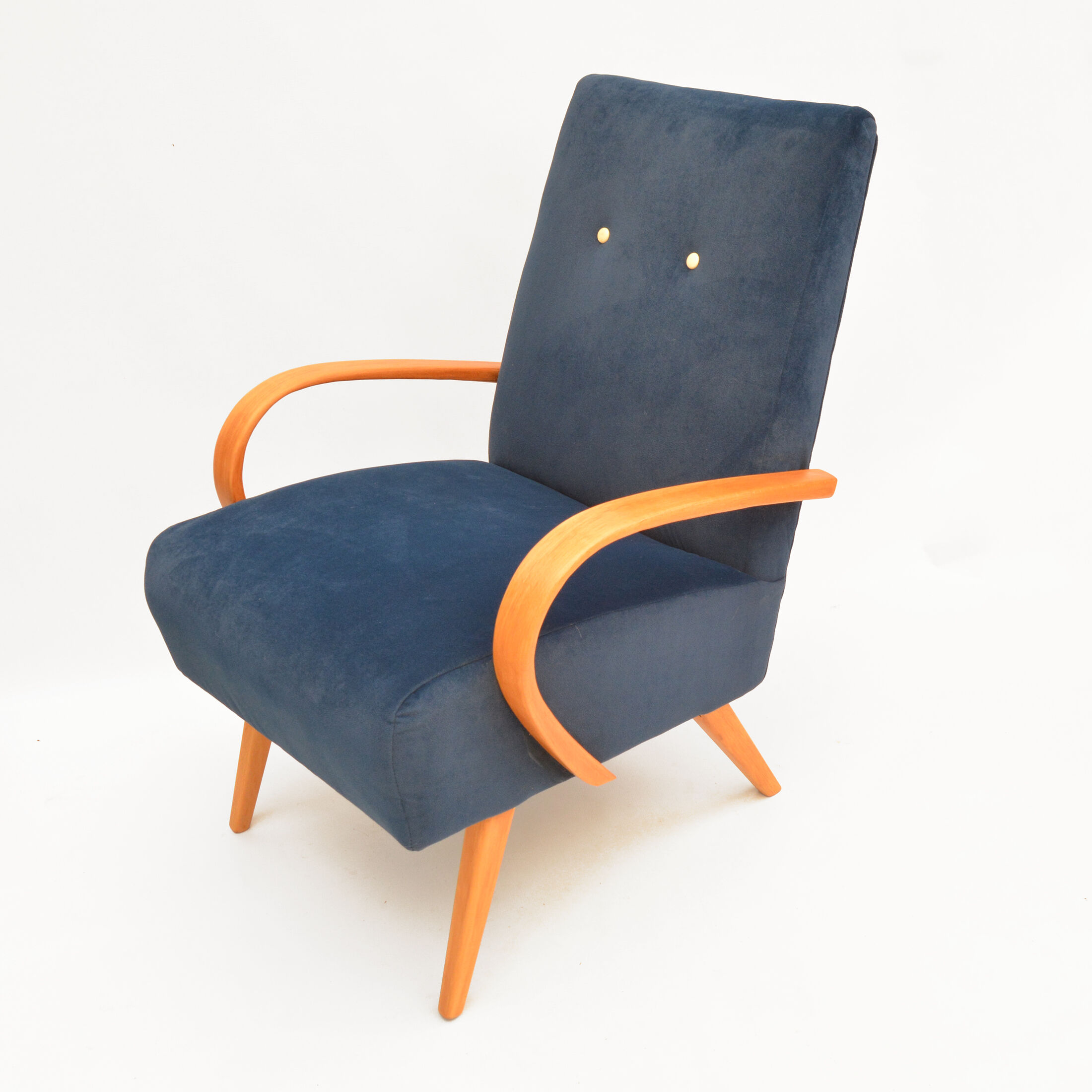 Pair of armchairs, designed by J. Smídek TON, Czechoslovakia, 1960s