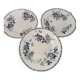 Assiette Terre de Fer St Amand Acacia XIX