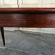Scandinavian dining table in rosewood