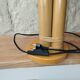 Vintage wooden table lamp – 1960s/70s