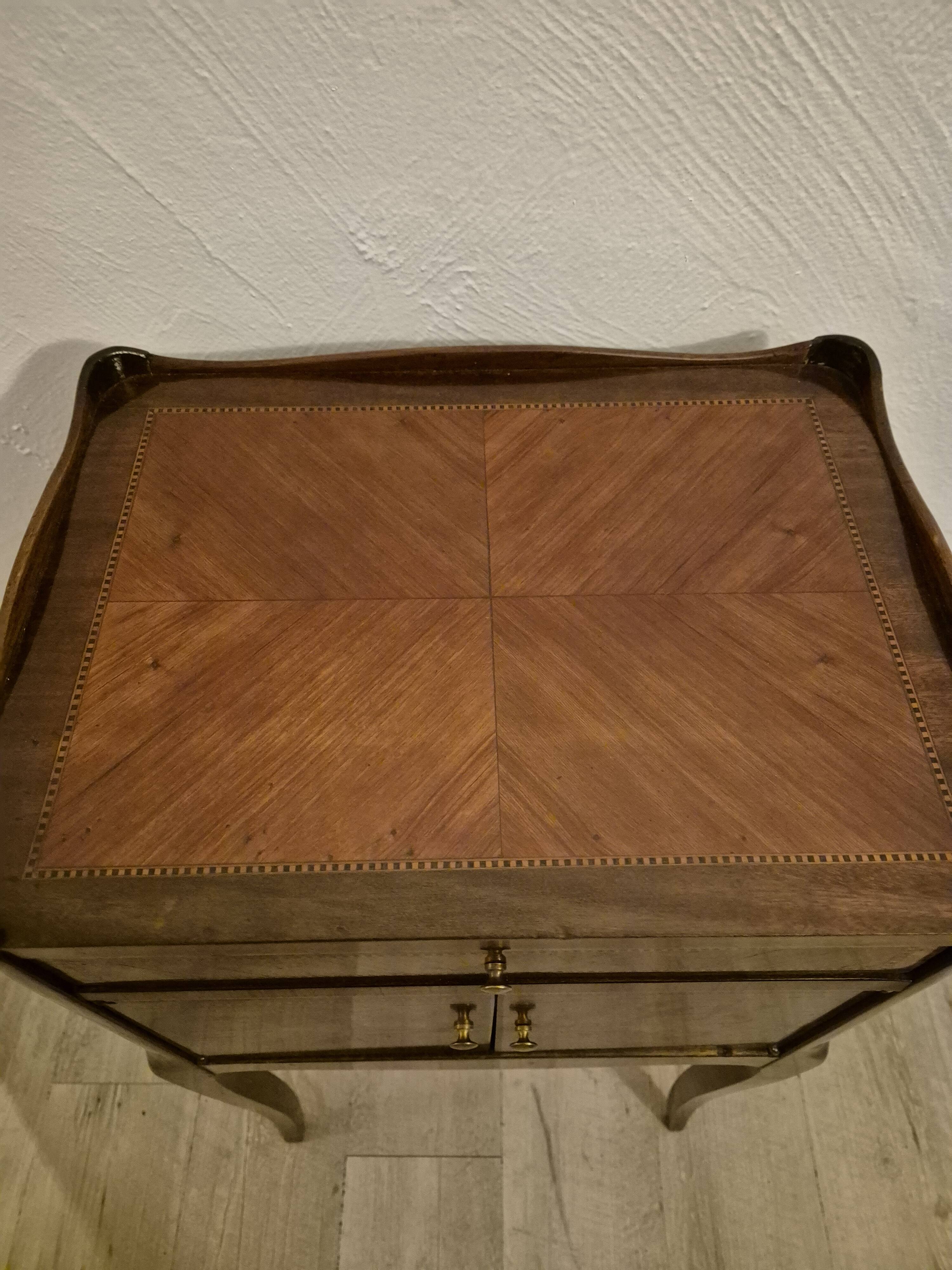 Louis XV style bedside table