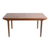 McIntosh table with double butterfly extensions 160cm