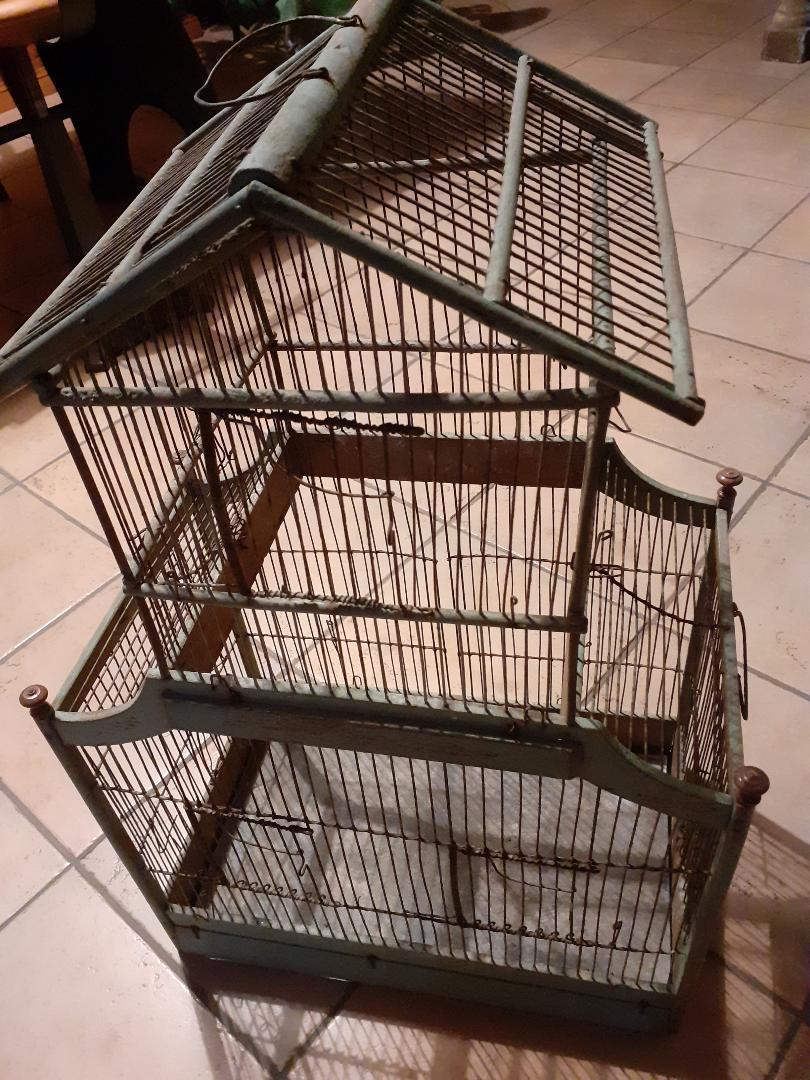 old bird cage