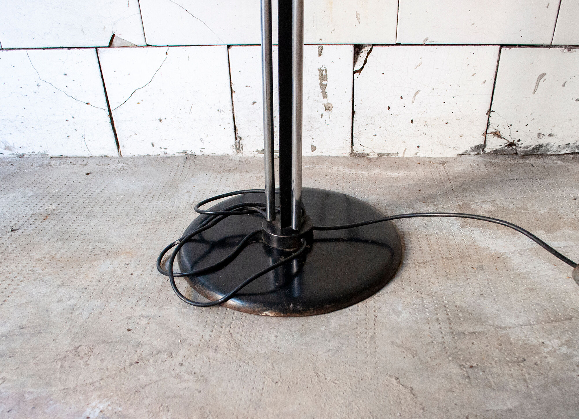 Floor lamp three lights by Luci Milano Anni '70