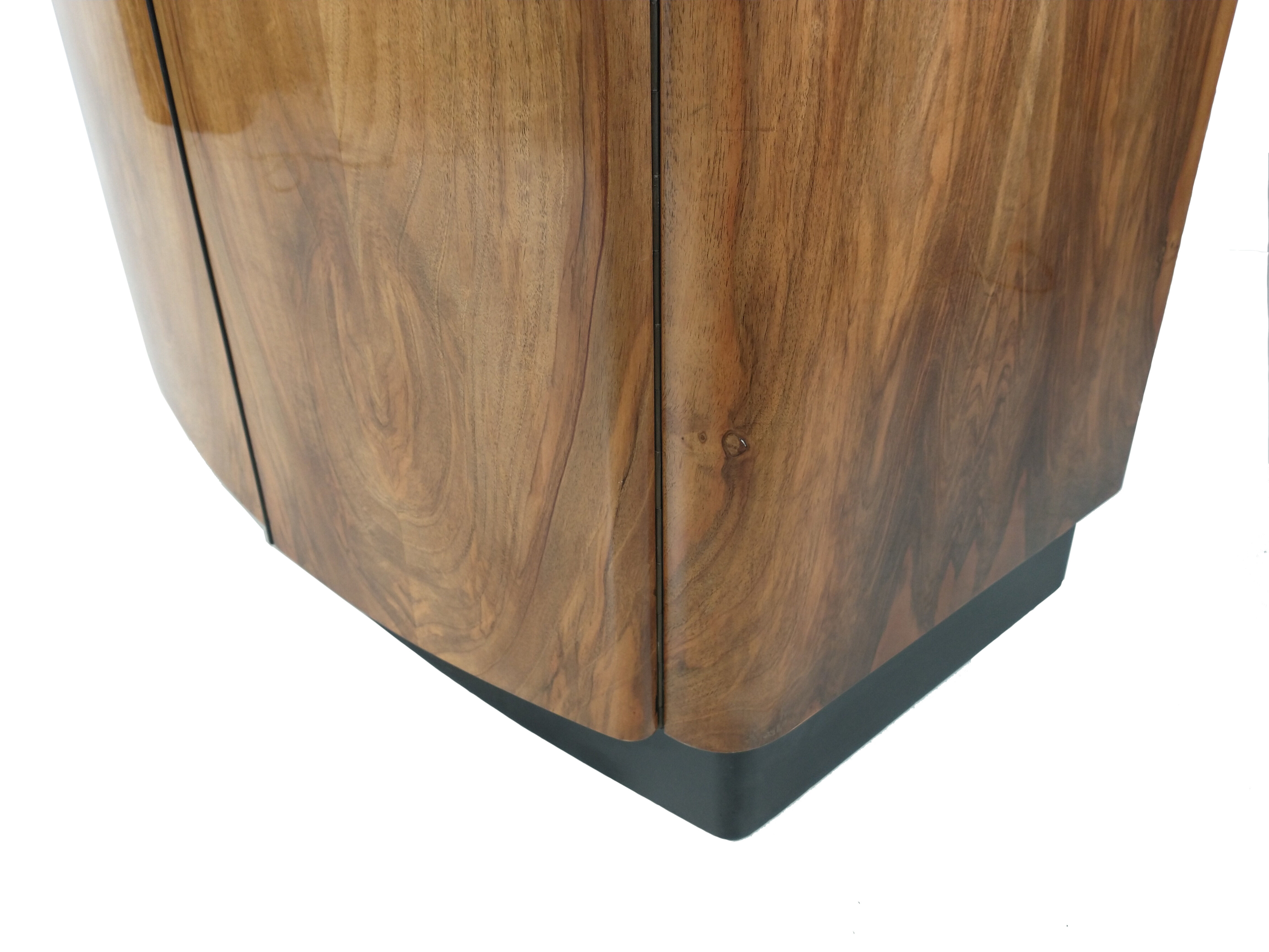 Art Deco Walnut Wardrobe by Jindřich Halabala for UP Závody, 1950s