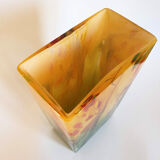 Glass paste vase from Soisy sur Ecole