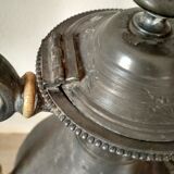 Pewter teapot