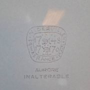 Service de table complet Niderviller faïence Art modele aurore  1950s