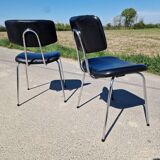 Set of 2 60s designer chairs