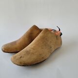 Paire de formes en bois ancienne