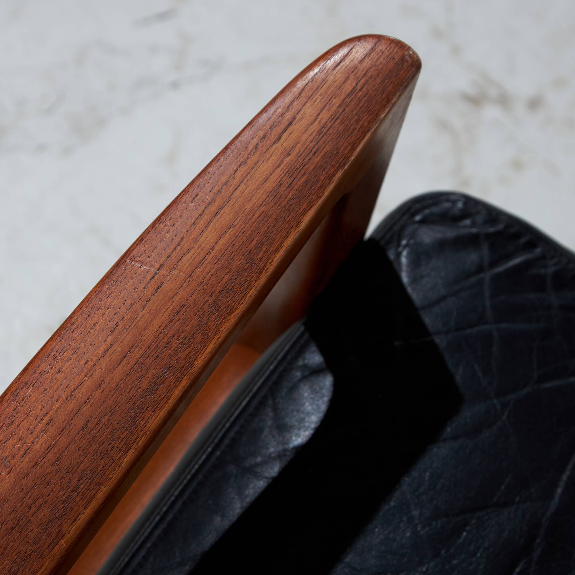 Senator Leather Sofa Set by Ole Wanscher for France & Søn, 1960s, Set of 3 (MK10221)