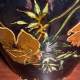 Large French folk art vase