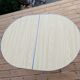 Vintage oval camping folding table