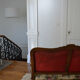 Louis XV style bench in walnut