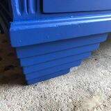 Chest of drawers blue majorelle art deco period