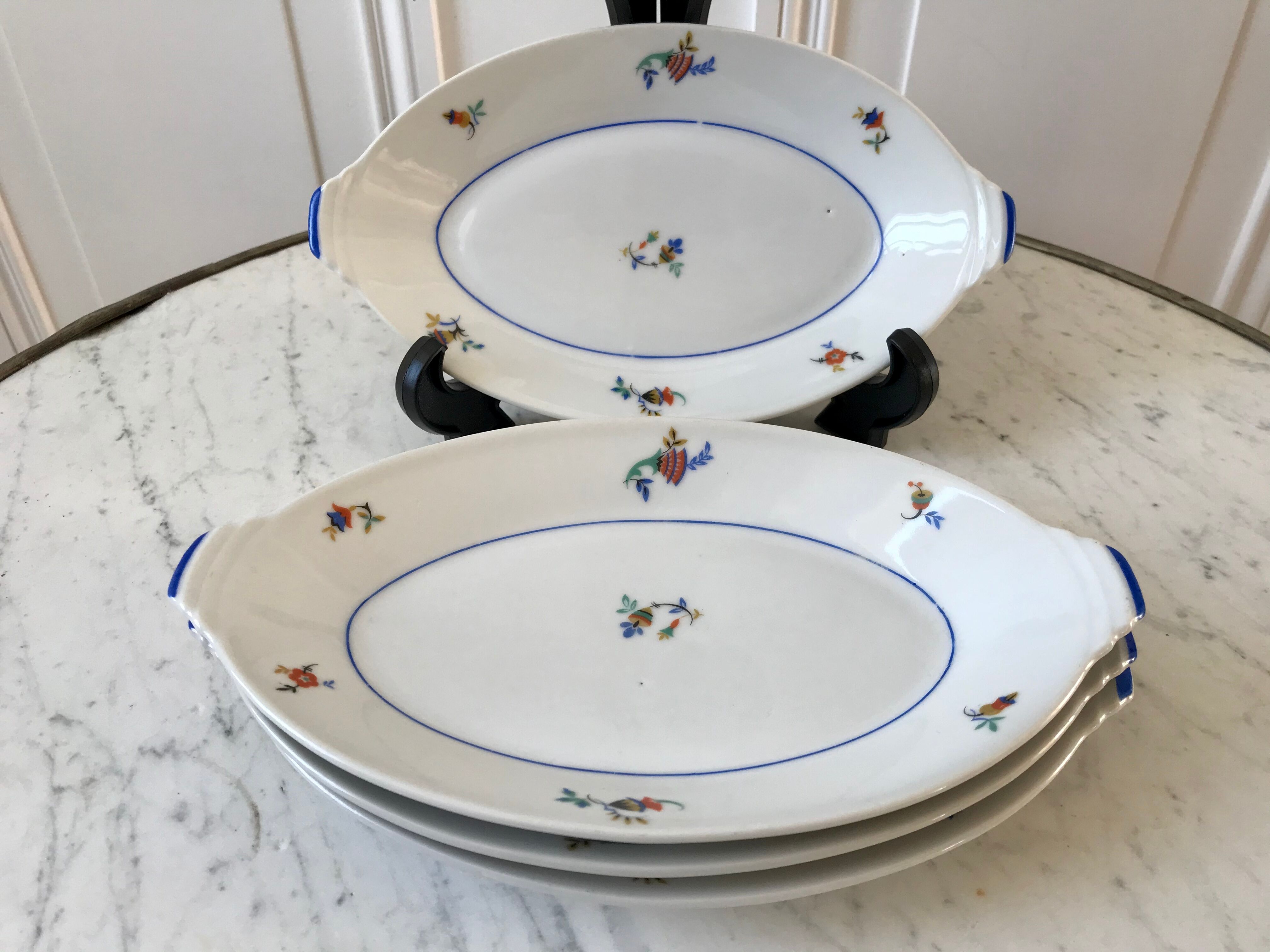 Set of 4 raviers old 50s