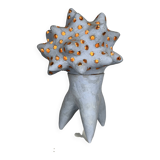 Ceramic lamp by agnes debizet. contemporary ceramist.