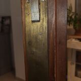 Old black Napoleon III display case, dresser, cabinet of curiosities, storage unit