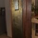 Old black Napoleon III display case, dresser, cabinet of curiosities, storage unit