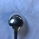 Paire de couvert de service en métal argenté 84g