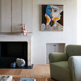 Acrylic painting reproduction Picasso "The lovers"