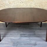 1960s/1970s Rio Rosewood Dining Table by Henry Rosengren Hansen