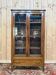 Louis XVI display cabinet in mahogany and marble