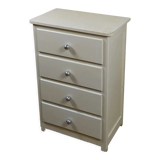 Wooden semainier, off-white