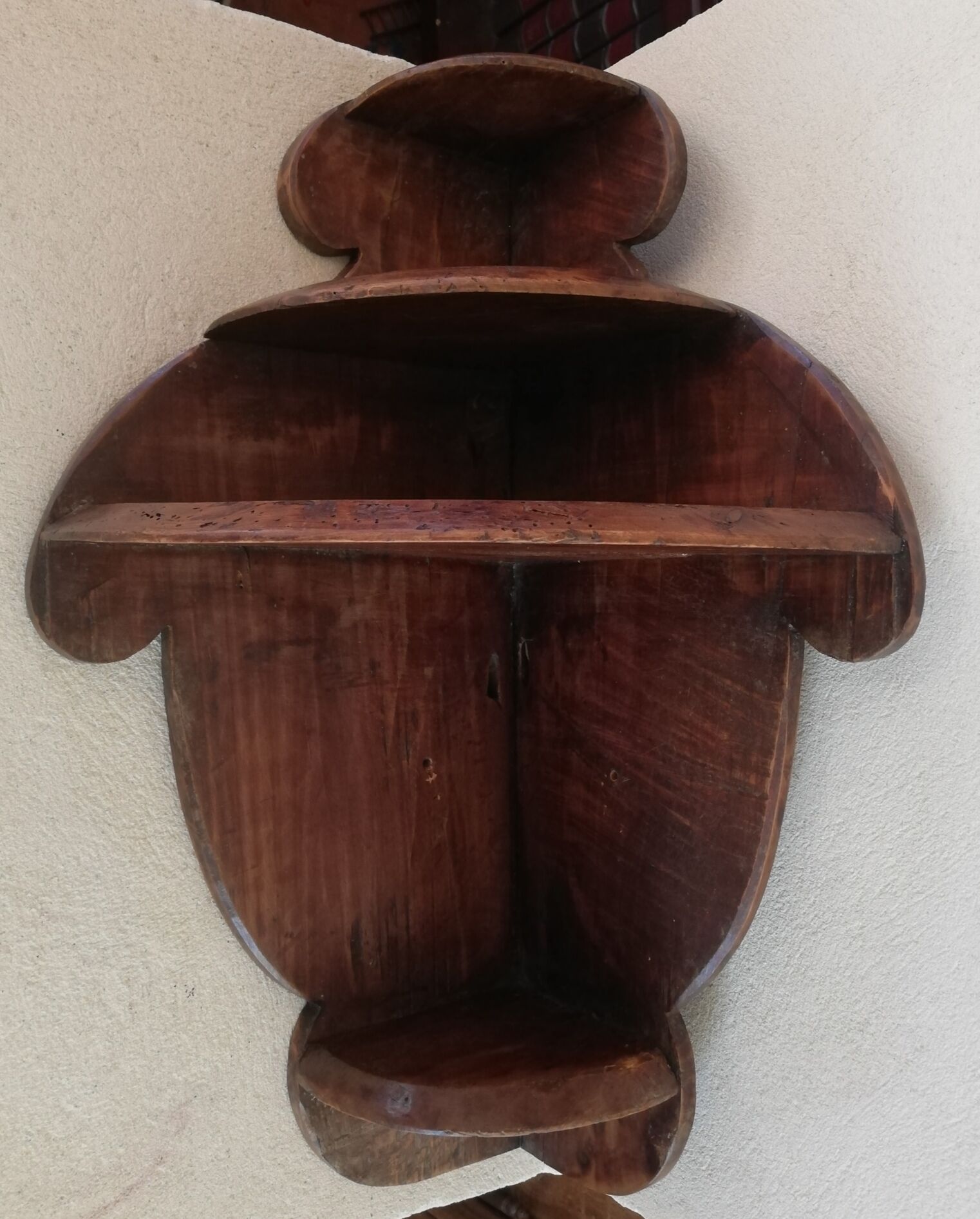 Corner shelf folk art early 20th