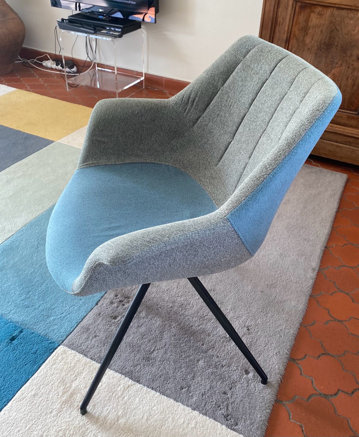 Paire de fauteuils Doulton Zuiver design Hollande